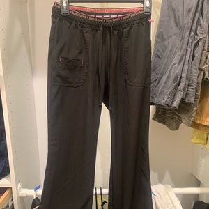 Women’s black scrub set, heartsoul, small